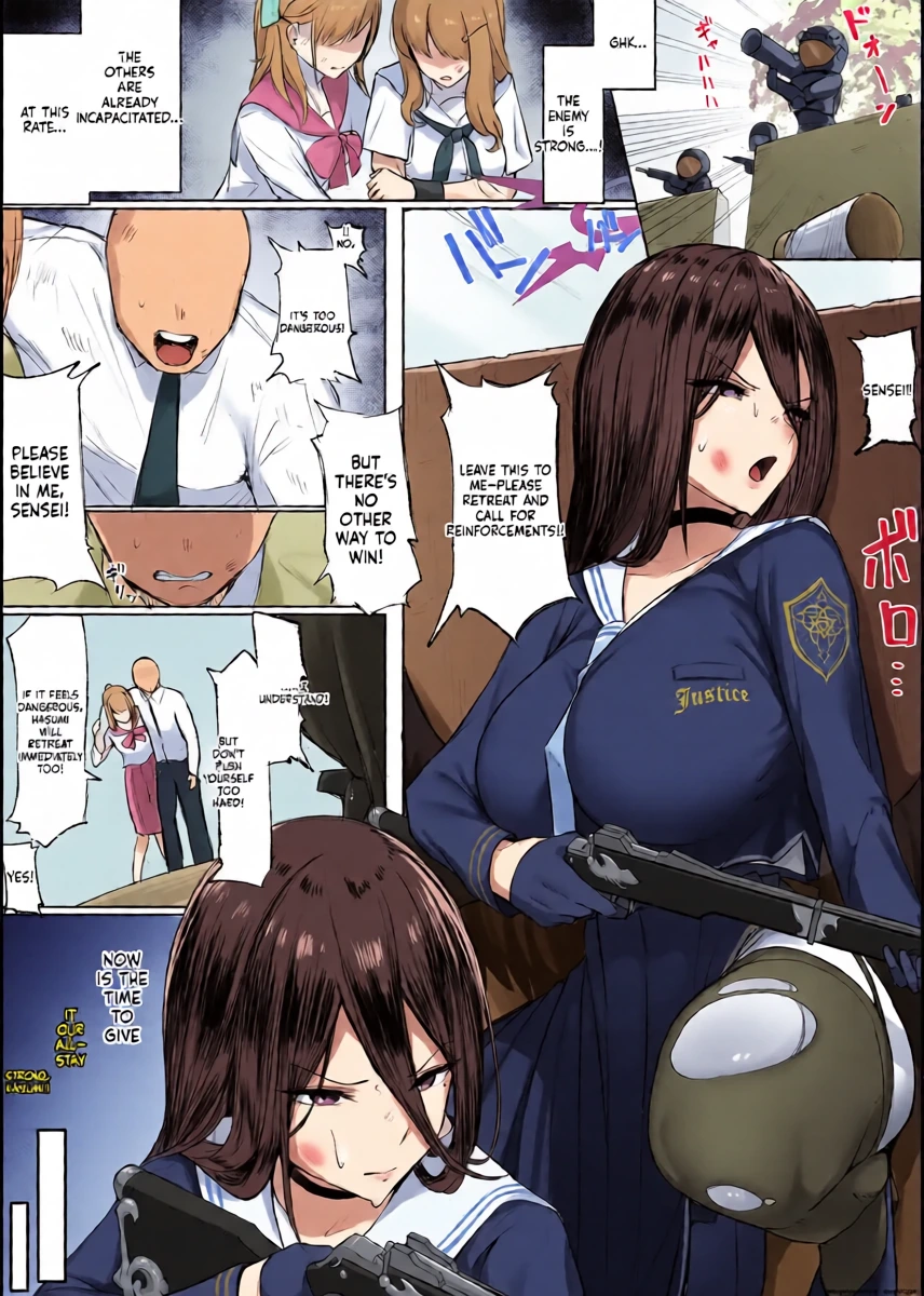 [Almondman] Teki ni Tsukamatte Shimatta Hasumi-san | Hasumi-san's Capture (Blue Archive) [English]