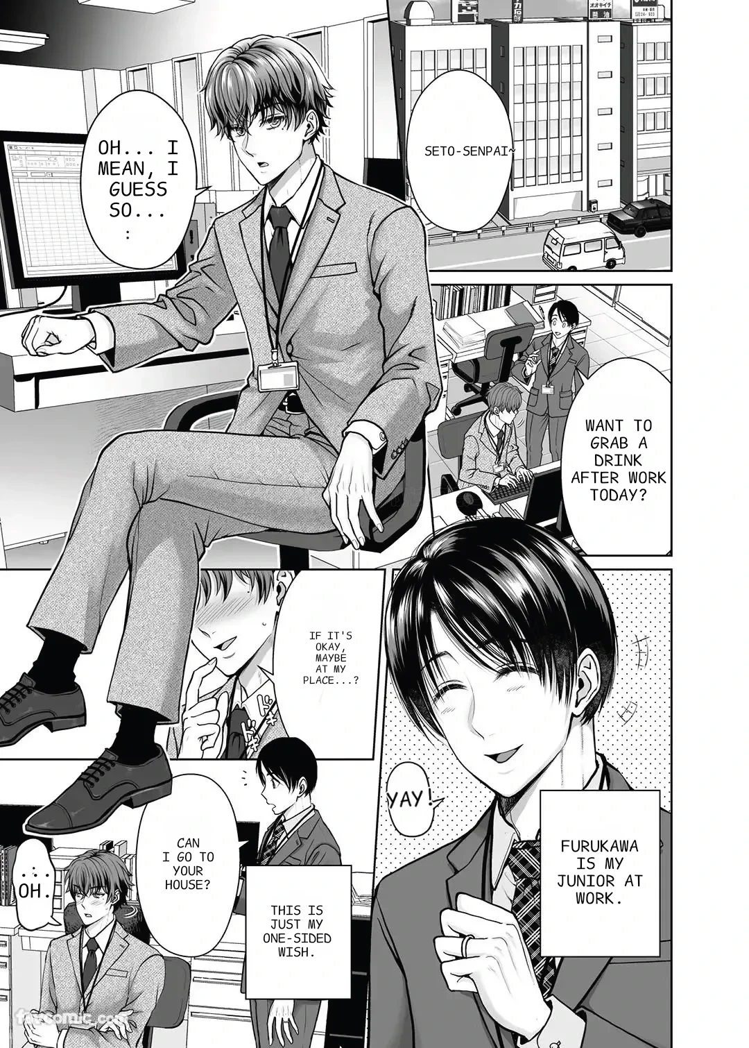 [Tamai Moko] Nonke Kōhai wa Yome ni Ienai Himitsu ga Aru | My Straight Junior Colleague has a Secret He Can't Tell His Wife