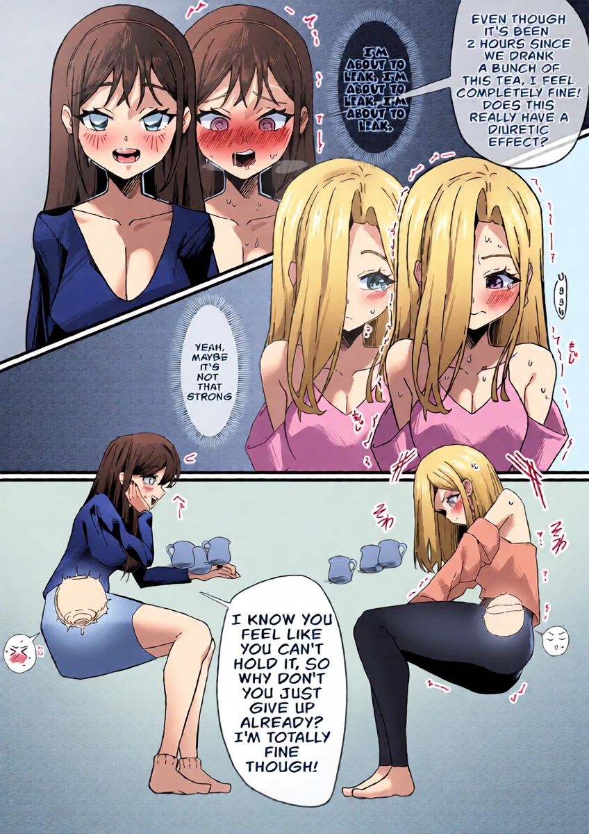 [Myoung] Pee Holding Contest