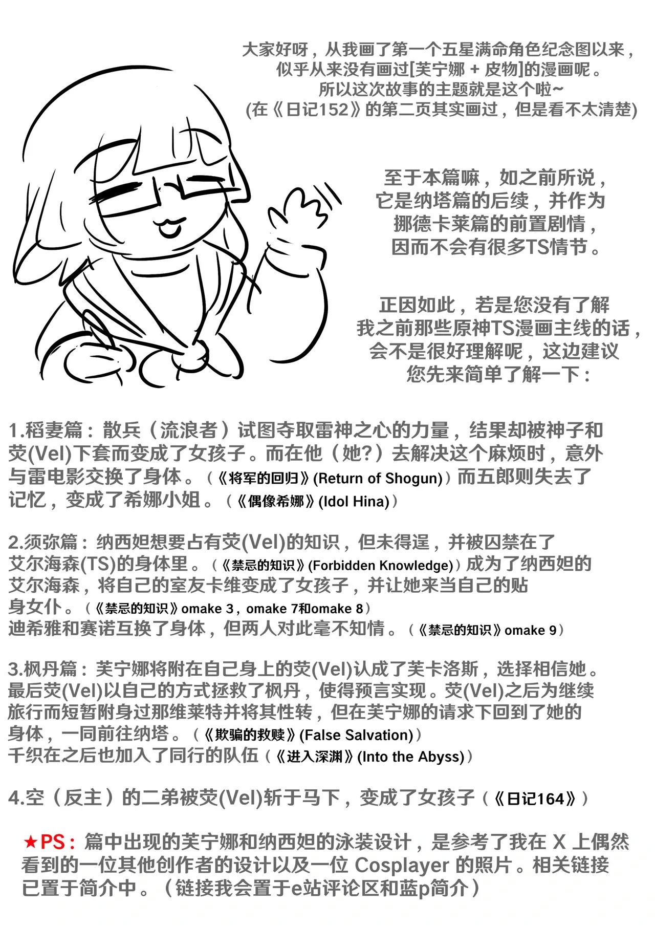 [Vel] Oshi no Skin (Genshin Impact) [Chinese] [RetroCyber 个人汉化]