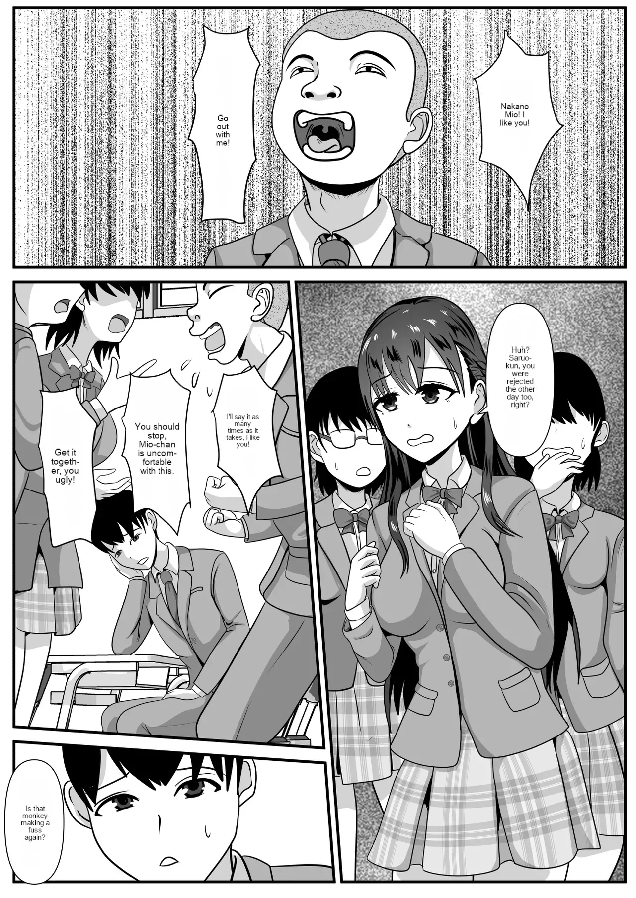 [Kemusi no Bansan Kai] Suki na Joshi ga Hentai Yuujin ni Kuwareta [English] [MTL]