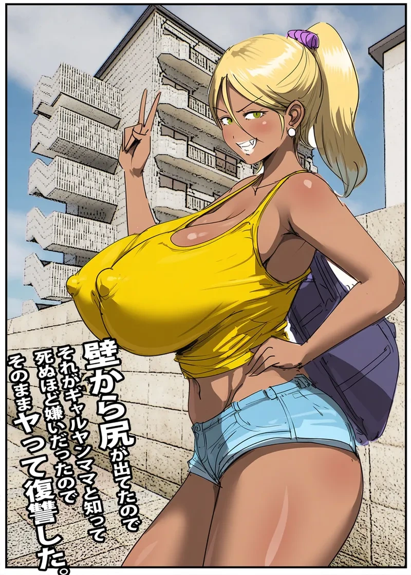 [Pietoro] Kabe kara Shiri ga Deteta node Sore ga Gal-Yan Mama to Shitte Shinu hodo Kirai datta node Sono mama yatte Fukushuu Shita.
