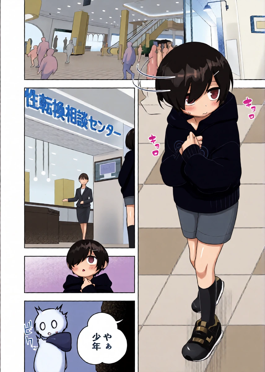 [Amuai Okashi Seisakusho (Ahoge Kinoko)] Jojimuke Game ni Akogareteita Otokonoko o Rippa na Onnanoko ni Shite Ageru Hanashi