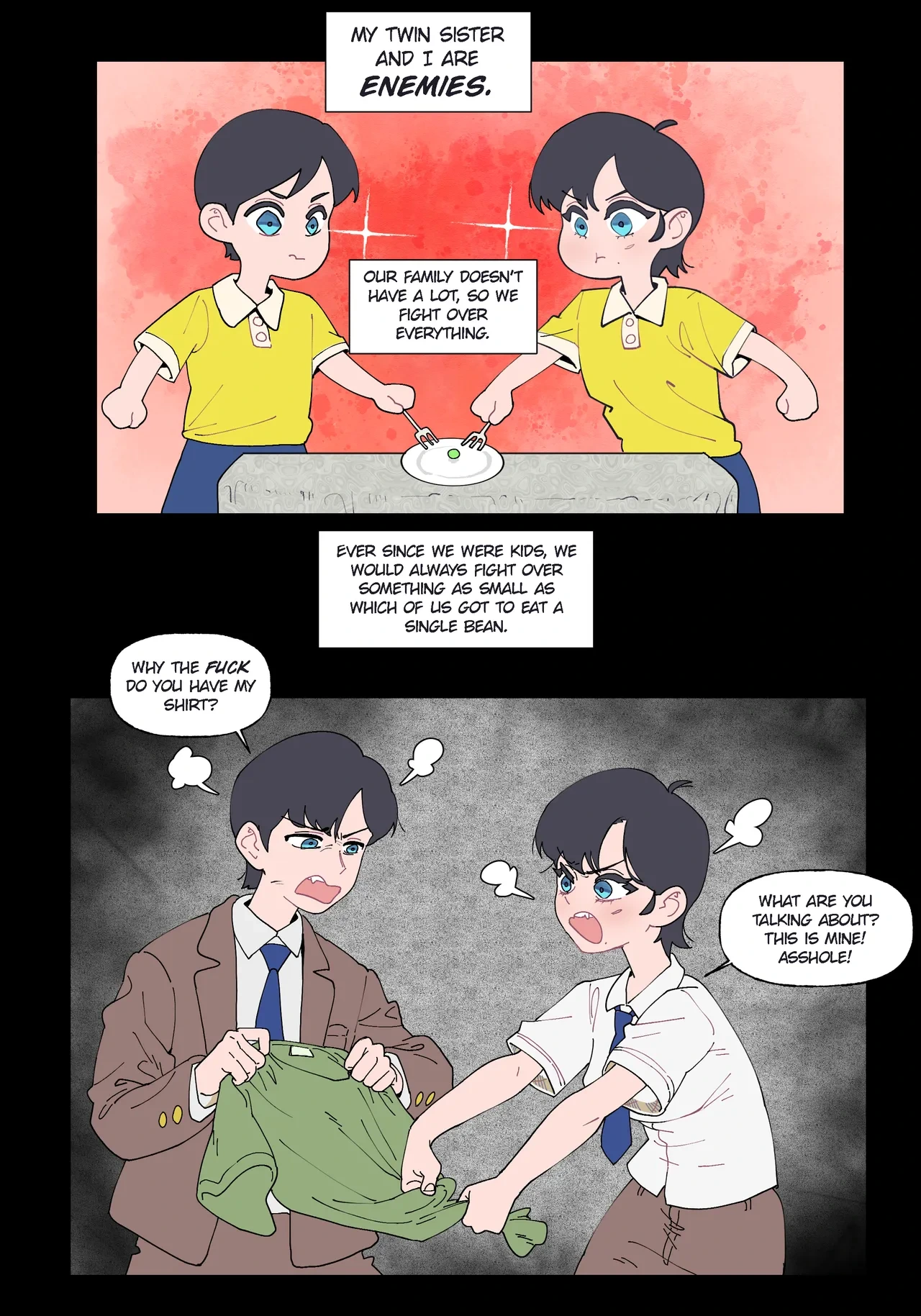 Yellow Floor Siblings 01 [Quater]