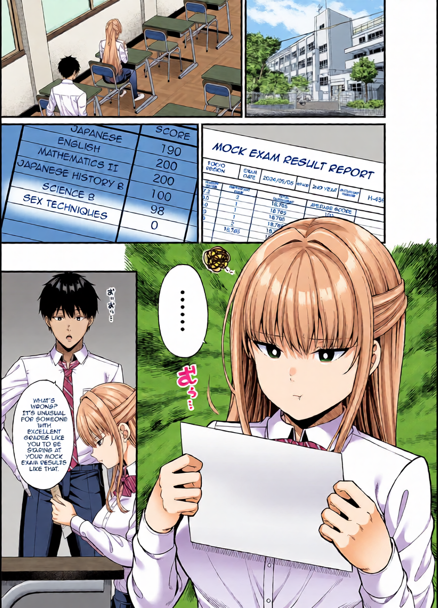 [Fujiya (Nectar)] Seigi 0-ten no Kanojo | A girl with zero sex skills [Digital] [English] [Aishi21]