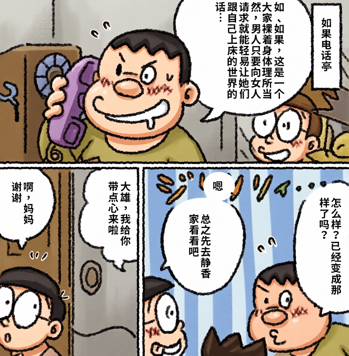 [プー太郎]ドラえもん もしもかんたんにセックスできる世界だったら