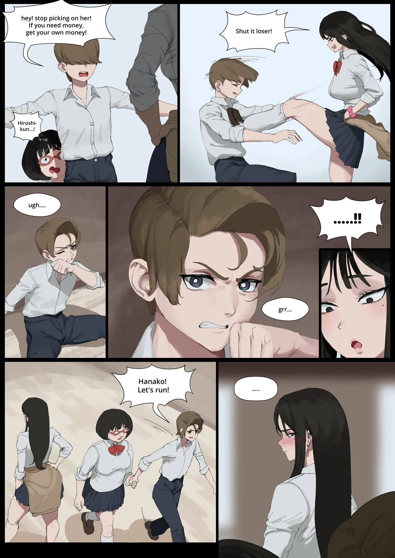 [wjs07] Gyaru Bully Reverse NTR [English] [ongoing]