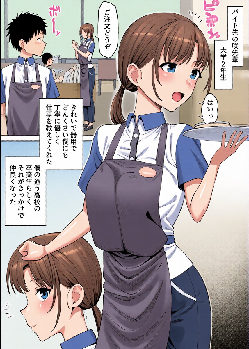 [Take Shinshi] Beit no Senpai de Kanojo wa Tenchou no SeFri