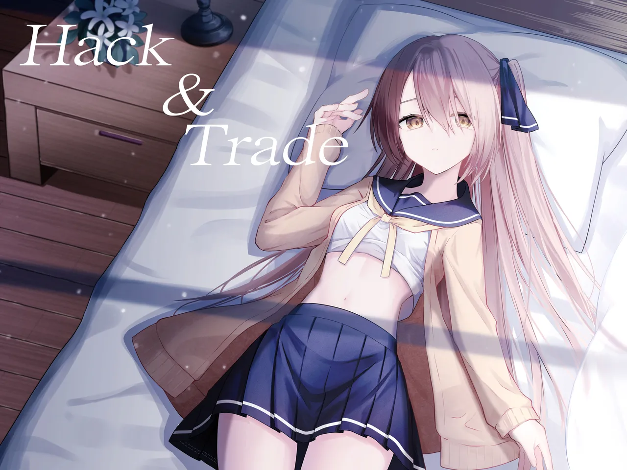 [Night White Lily (nishina kakeri)] Hack & Trade + Seisakuki Set [Digital]