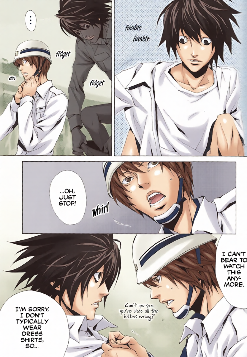 [FLAT (Fujino Akitsugu)] Image Fight (Death Note) [English]