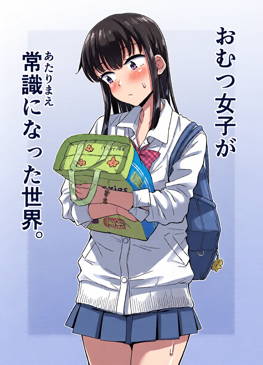 ["Tsu" ga Mittsu. (Tsuttsu)] Omutsu Joshi ga Joushiki ni Natta Sekai [Digital]