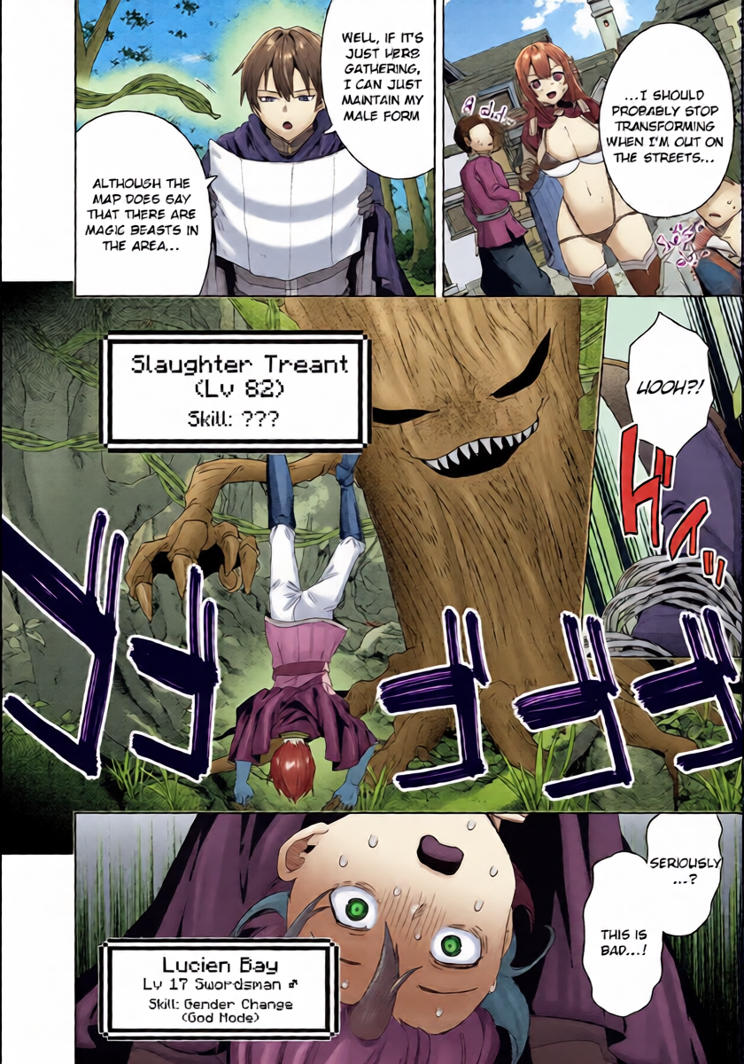 [Ebina Ebi] Nyotaika Suru to 1000-bai Tsuyoku Naru Skill o Te ni Ireta! (COMIC Luxuria vol.02) [English] [Rei Scans] [Digital]