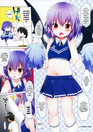 (Reitaisai 12) [MeltdoWN COmet, French letter (Yukiu Con, Fujisaki Hikari)] Cheeks! (Touhou Project) [English] [ATF]