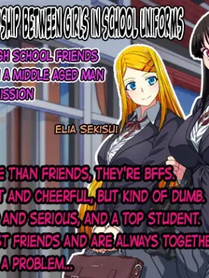 [Tsutakazura Mau Mau (Zassyu 2-gou)] Seifuku Shoujo Yuujou Tanshi - Kyonyuu JK Nakayoshi Combi o Chuunen Oyaji ga Zettai Fukujuu Sex | A Tale of Friendship Between Girls in School Uniforms [English] =TB=