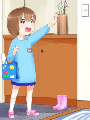 喜欢画画的女孩想要被表扬