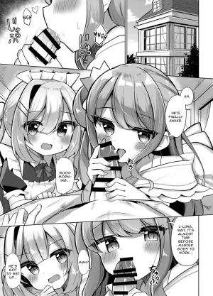 [Kanamiya (Kanami)] Tenshi to Hime no go Houshi - Angel and Princess' Service (Amane Kanata, Himemori Luna) [English] [Onii-chan Projects] [Digital]