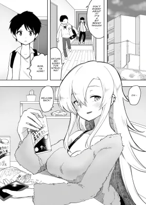 [Enarizushi] Yuujin no Gal na Mama ni Fudeoroshi Shite Moratta Hanashi | A Story About How My Friend's Gyaru Mom Was My First Time [English] [BOIIIMATURTLE]