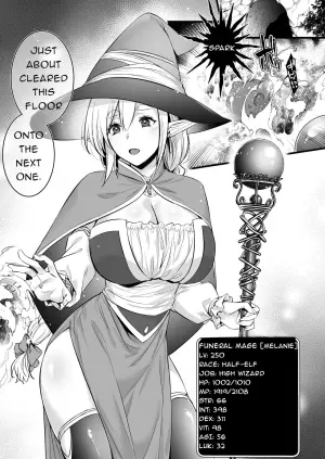 [Himeya (Abe Inori)] Lv.250 no Mahoutsukai ga Kankakushadan Otoshiana ni Ochite Level Drain de Jinsei ga Owaru made | A Level 250 Mage Falls Into a Sensory Deprivation Pit and Loses Her Humanity to Level Drain [English]