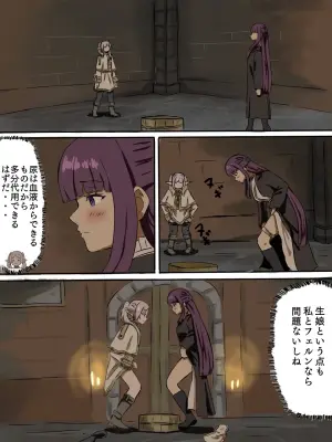 [Kokkai] Kioke ni Oshikko o Tameru Frieren to Fern (Sousou no Frieren)