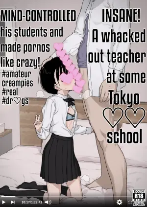 [2nd color (Typehatena)] Bou Toritsu C Gaku ni, Oshiego Mind Control shite Hamedori Shimakutteta Atama Bugtteru Kyoushi ga Ita rashii | Insane! A whacked out teacher at some Tokyo ♡♡ school Mind-controlled his students and made pornos like crazy! [English] [Digital]