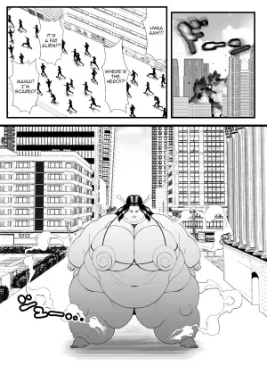 [Nekorondoru (Tokei)] Alien Fatfat VS Superheroine [English]
