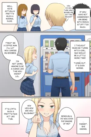 [Rudy Saki] When My Pervy Friend Became a Girl
