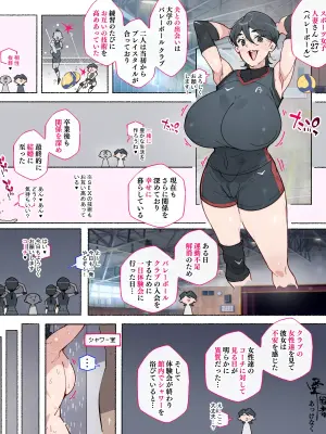[Agobitch Nee-san] Undou Fuzoku Kaishou no Tame Volleyball Club ni Ichinichi Taiken ni Kita Hitozuma-san Coach ni Akkenaku Otosarete...