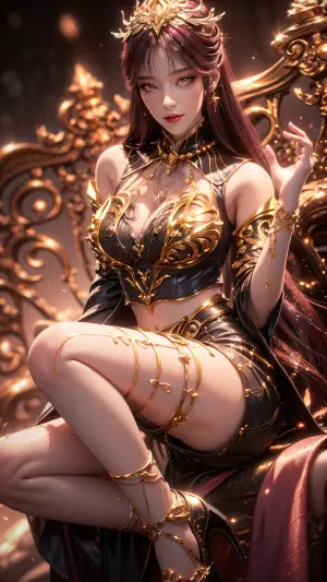 【DANDAN】Vol.045 百炼成神-毒血夫人 美艳风骚 [AI Generated]