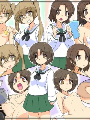 [Kowakeya (Kowa-King)] Pochibukuro 44_Usagi-san Team Ue (Girls und Panzer)