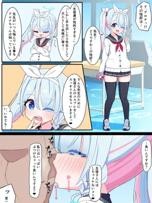 アロナとコスプレエッチ