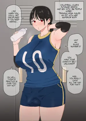 [BINGDAK] バレー部のふたなり先輩 [English]