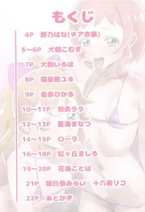 (Rainbow Flavor 32) [Punipuni Gohan (Ngu)] Precure no Usui Hon (Precure Series)