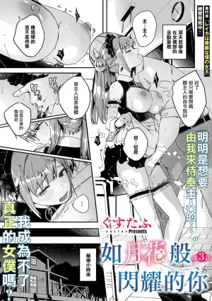 [Gustav] Kimi wa Kagayaku Tsukihana no You ni  | 如月花般閃耀的你 Ch. 3 (COMIC Megastore Vol.16) [Chinese] [摆烂吃瓜汉化]