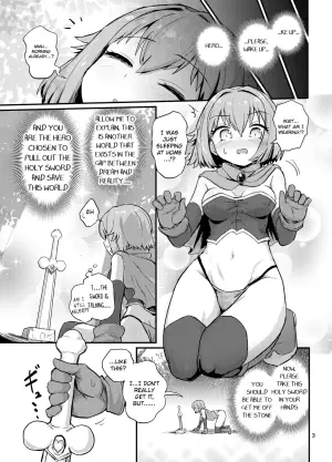 [Konnyaku Nabe (Magifuro Konnyaku)] Nuke! Sentei no Futanari Seiken [English] [Digital]