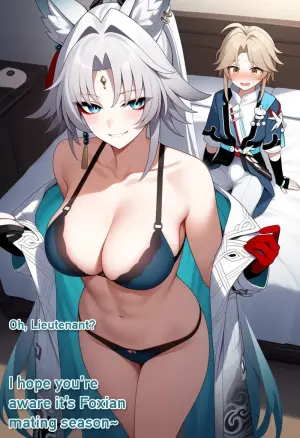 Yanqing is going to impregnate every girl at this rate. (Feixiao x yanqing) (honkai star rail) (artist: ai4fun) [AI Generated]