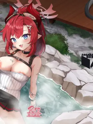 [Sasakama Box (Rumiya Isasa)] Sensei Senyou Onsen Kiroku!! (Blue Archive) [Digital]