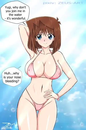 Anzu Mazaki/ Tea Gardner at the pool (english) Zeus-Art
