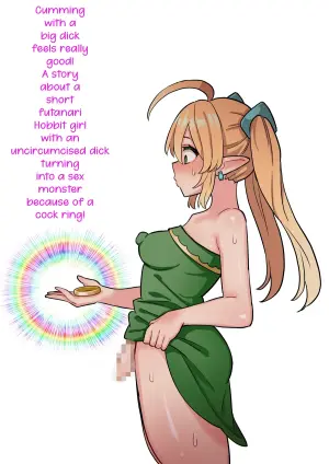 [Hota Home (Hotaru)] Deka Chinpo Shasei wa Chou Kimochi Ii! ~Tanshou Houkei Futanari Hobbit Shoujo ga Mahou no Cock Ring de Zetsurin Kyokon-sei Juuka suru Hanashi~ | Cumming with a big dick feels really good! A story about a short futanari hobbit girl with an uncircumcised dick turning into a sex monster because of a cock ring! [English] [CarlJPTL]