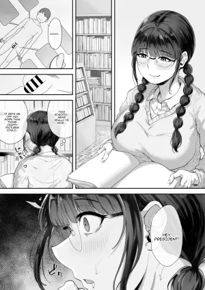 [Trampolines] Kyonyuu no Tosho Iinchou wa Ecchi na Koto ni Kyoumi Shinshin | The Busty Library Committee President Is Very Interested In Lewd Stuff [English] {Doujins.com} [Decensored]