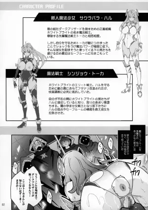 (C101) [Garyuh-Chitai (TANA)] Haiboku Mahou Senshi Reika Futanari Akuochi Sennou Choukyou