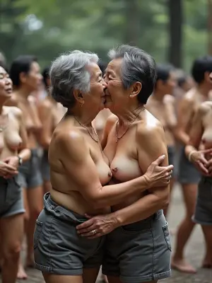 party dance mature women [AI Generated]