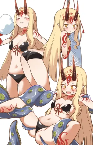 [Hirunagi] Ibaraki Douji Illust (Fate/Grand Order)