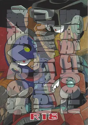 [Osova (Sobayu)] Kareshi ga iru no ni fan o kui chirakasu happa-kun no hon (Mega Man 11)