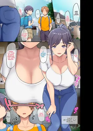 Giant Boobs Widow and Her Son's Very. Very Bad Friend  (Fully Decensored + RAW)
