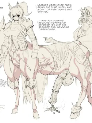 [Hitobashira Aru] Arknights Centaurs Compilation