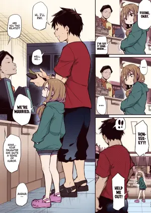 [Airandou] Shinchousa Max Fuufu | Extreme Height Gap Couple 1-2 (Color) [English] {Doujins.com}