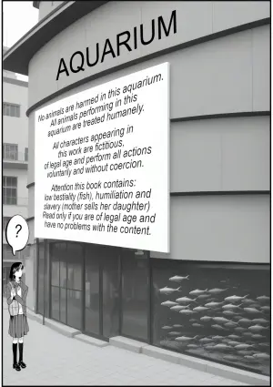 Exhibit in an aquarium