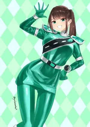 [cycloneaction]キラメイグリーン差分