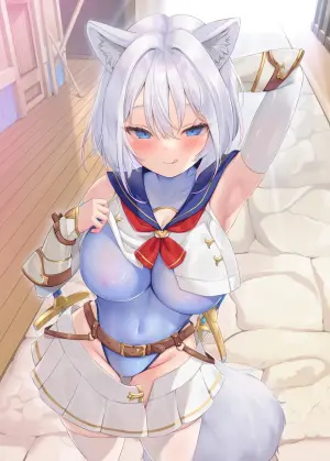 [Seika Kairaku Shoten (Toyo no Kitsune)] Gichiteka Mesu Toubatsu Quest (Hakurou Kenshi Hati-chan no Ecchi na Bouken no Sho) [Digital]
