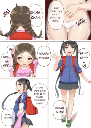 [Kahazu] Lesbian lolis eating poop manga + scat pixiv